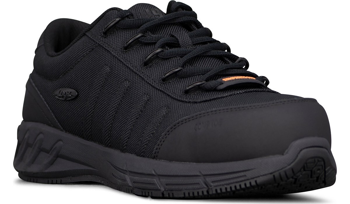 black leather slip on tennis shoes