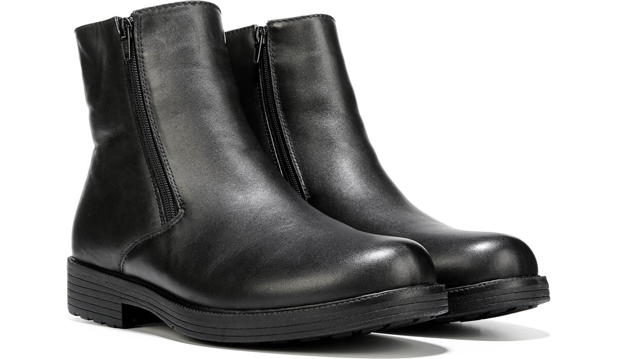 mens wide width zipper boots