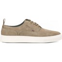 White/Navy Leather