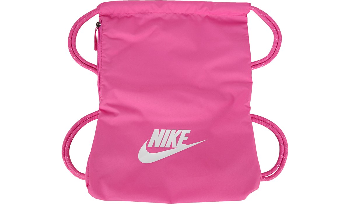 pink nike drawstring bag
